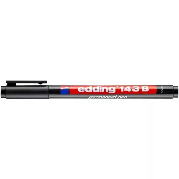   Alkoholos marker, OHP, 1 mm, EDDING "143 B", fekete