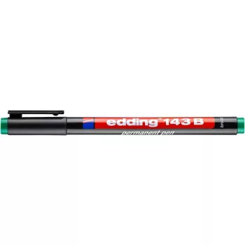 Alkoholos marker, OHP, 1 mm, EDDING "143 B", zöld