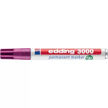   Alkoholos marker, 1,5-3 mm, kúpos, EDDING "3000", rózsaszín