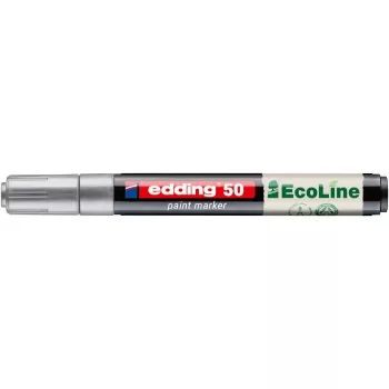 Lakkmarker, 2-3 mm, EDDING "50", ezüst