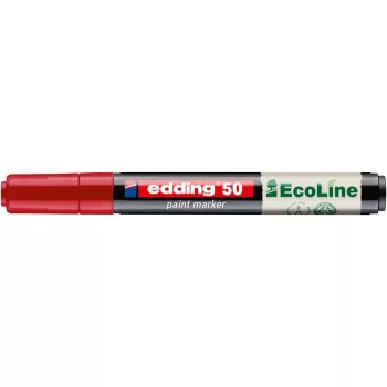 Lakkmarker, 2-3 mm, EDDING "50", piros