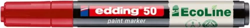 Lakkmarker, 2-3 mm, EDDING "50", piros