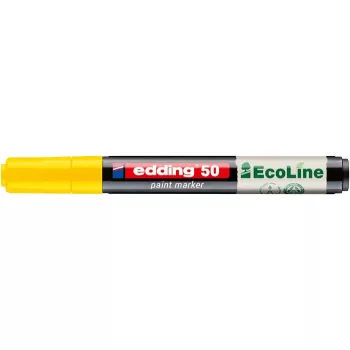 Lakkmarker, 2-3 mm, EDDING "50", sárga