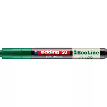 Lakkmarker, 2-3 mm, EDDING "50", zöld