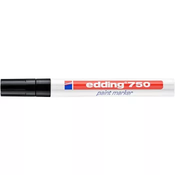 Lakkmarker, 2-4 mm, EDDING "750", fekete