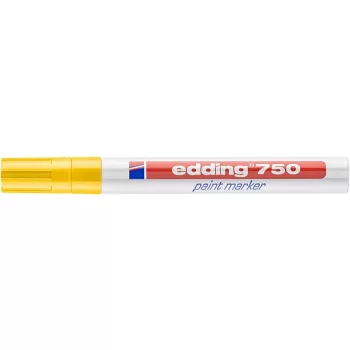 Lakkmarker, 2-4 mm, EDDING "750", sárga