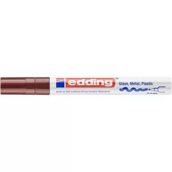 Lakkmarker, 2-4 mm, EDDING "750", barna