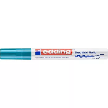 Lakkmarker, 2-4 mm, EDDING "750", világoskék