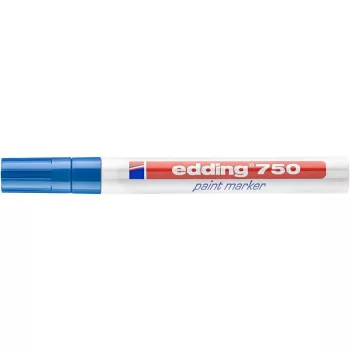 Lakkmarker, 2-4 mm, EDDING "750", sötétkék