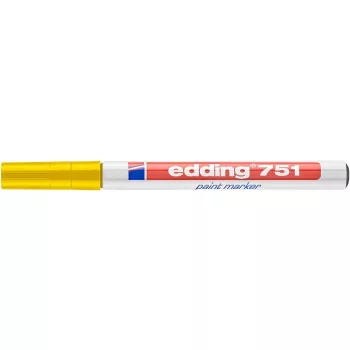 Lakkmarker, 1-2 mm, EDDING "751", sárga
