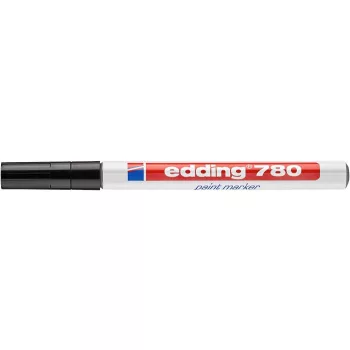 Lakkmarker, 0,8 mm, EDDING "780", fekete