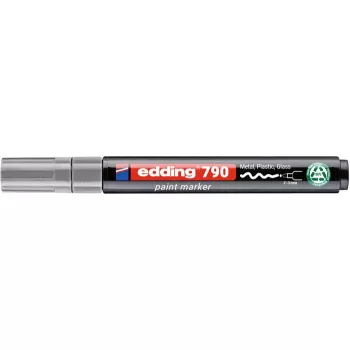 Lakkmarker, 2-3 mm, PCR, EDDING "790", ezüst