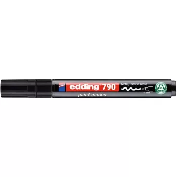 Lakkmarker, 2-3 mm, PCR, EDDING "790", fekete