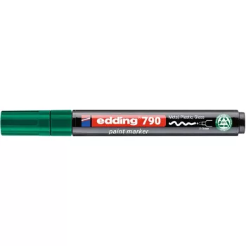 Lakkmarker, 2-3 mm, PCR, EDDING "790", zöld
