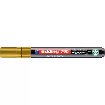 Lakkmarker, 1-2 mm, PCR, EDDING "791", arany