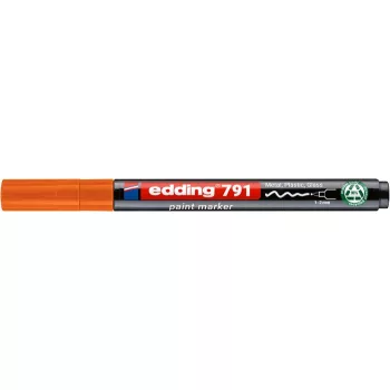 Lakkmarker, 1-2 mm, PCR, EDDING "791", narancs