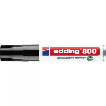   Alkoholos marker, 4-12 mm, vágott, EDDING "800", fekete