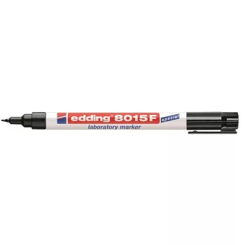   Laboratóriumi marker, 0,75 mm, kúpos, EDDING "8015", fekete