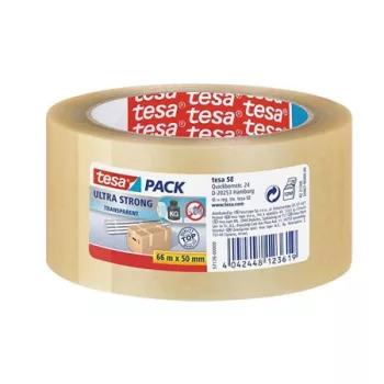   Csomagolószalag, 50 mm x 66 m, TESA "Ultra Strong", átlátszó