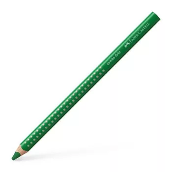   Színes ceruza, háromszögletű, FABER-CASTELL "Grip 2001 Jumbo", zöld
