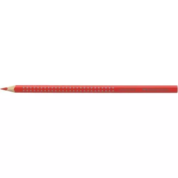   Színes ceruza, háromszögletű, FABER-CASTELL "Grip 2001", piros