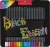 Színes ceruza készlet, háromszögletű, fémdobozban, FABER-CASTELL "Black Edition",  24 különböző szín