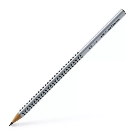 Grafitceruza, B, háromszögletű, FABER-CASTELL "Grip 2001"