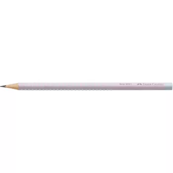   Grafitceruza, B, háromszögletű, FABER-CASTELL "Grip 2001 Flow", rózsaszín-égkék