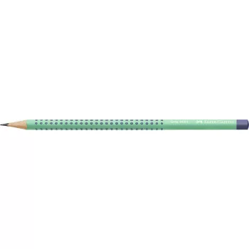   Grafitceruza, B, háromszögletű, FABER-CASTELL "Grip 2001 Flow", türkiz-kék