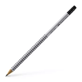   Grafitceruza radírral, HB, háromszögletű, FABER-CASTELL "Grip 2001"
