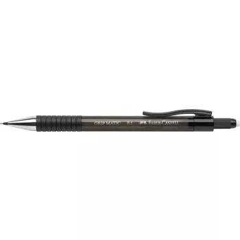   Nyomósirón, 0,5 mm, FABER-CASTELL "Grip Matic 1375", fekete