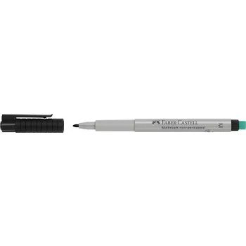   Alkoholmentes marker, OHP, 1 mm, FABER-CASTELL "Multimark 1526", fekete