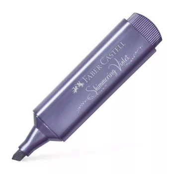   Szövegkiemelő, 1-5 mm, FABER-CASTELL "1546", metál lila
