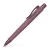 Golyóstoll, 1 mm, XB, nyomógombos tolltest, bordó tolltest, FABER-CASTELL "Poly Ball Urban", kék