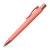 Golyóstoll, 1 mm, XB, nyomógombos tolltest, korallpiros tolltest, FABER-CASTELL "Poly Ball Urban", kék