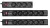 Elosztó, 4 aljzat, túlfeszültségvédő elosztó, EATON "Protection Strip"
