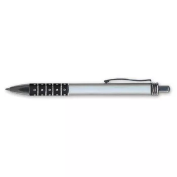   Golyóstoll, 0,6 mm, nyomógombos, vegyes színű fogórész, GRANIT "D550", kék