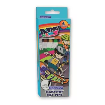   Filctoll készlet, GRANIT "Arti Kids", 6 különböző szín