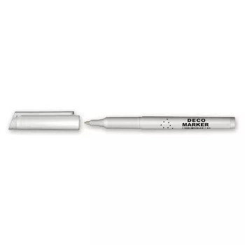 Dekormarker, 1 mm, kúpos, GRANIT "M850", fehér