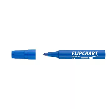   Flipchart marker, 1-3 mm, kúpos, ICO "Artip 11", kék