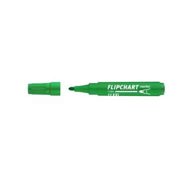   Flipchart marker, 1-3 mm, kúpos, ICO "Artip 11 XXL", zöld