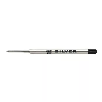   Golyóstollbetét, 0,8 mm, góliát, ICO "Silver", fekete