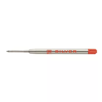   Golyóstollbetét, 0,8 mm, góliát, ICO "Silver", piros