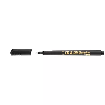 Alkoholos marker, CD/DVD, 0,5 mm, ICO, fekete
