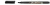 Alkoholos marker, CD/DVD, 0,5 mm, ICO, fekete