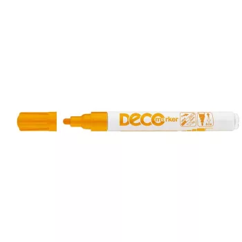 Lakkmarker, 2-4 mm, ICO "Decomarker" narancssárga