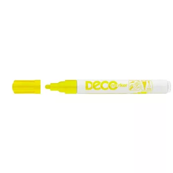 Lakkmarker, 2-4 mm, ICO "Decomarker" sárga