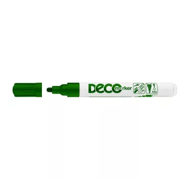Lakkmarker, 2-4 mm, ICO "Decomarker" zöld