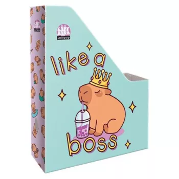   Iratpapucs, karton, A4, LIZZYSULI, "Lollipop Capybara"