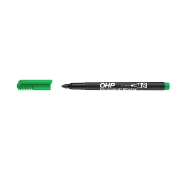 Alkoholos marker, OHP, 2-3 mm, B, ICO, zöld